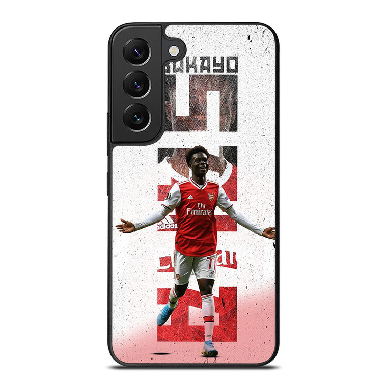 BUKAYO SAKA ARSENAL FC Samsung Galaxy S22 Plus Case Cover BUKAYO SAKA ARSENAL FC Samsung Galaxy S22 Plus Case Cover