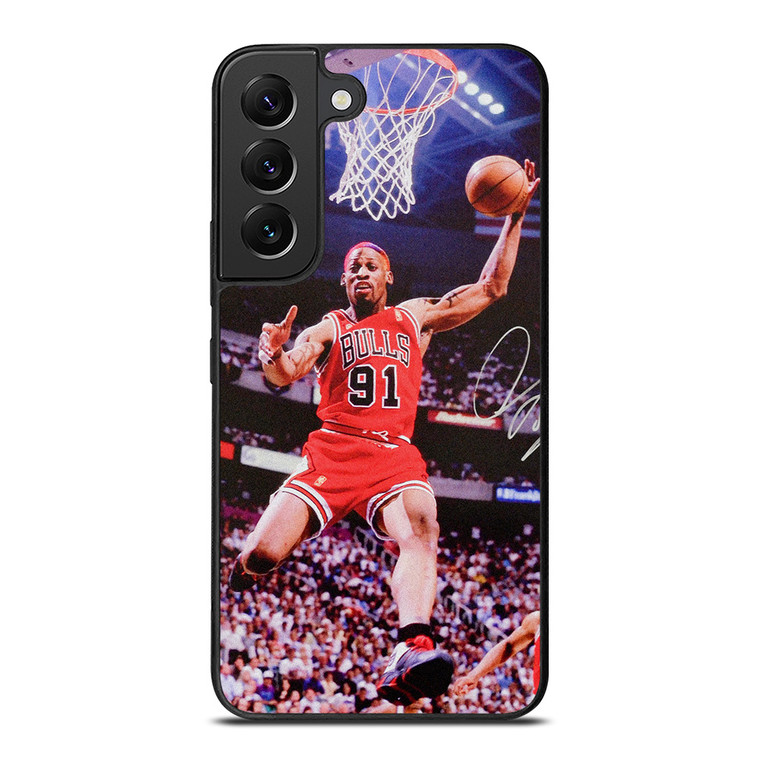 DENNIS RODMAN CHICAGO BULLS NBA Samsung Galaxy S22 Plus Case Cover