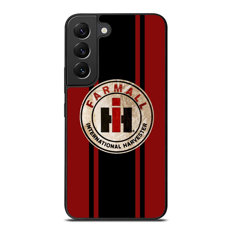 FARMALL INTERNATIONAL HARVESTER BADGE STRIPE Samsung Galaxy S22 Plus Case Cover