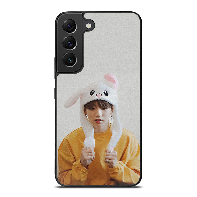 JUNGKOOK BTS BANGTAN BOYS BUNNY HAT Samsung Galaxy S22 Plus Case Cover