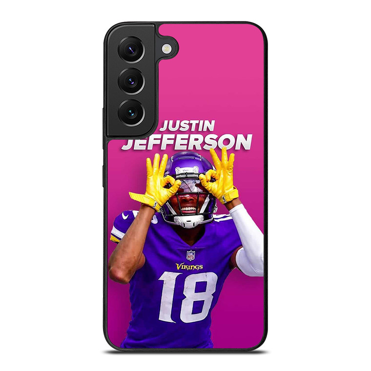 JUSTIN JEFFERSON MINNESOTA VIKINGS Samsung Galaxy S22 Plus Case Cover