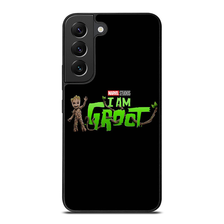 MARVEL I AM GROOT LOGO Samsung Galaxy S22 Plus Case Cover