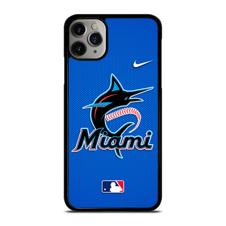 MIAMI MARLINS MLB BASEBALL NIKE iPhone 11 Pro Max Case Cover