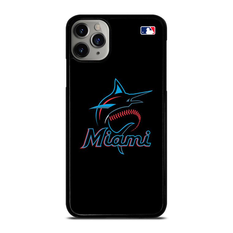 MIAMI MARLINS MLB LOGO iPhone 11 Pro Max Case Cover