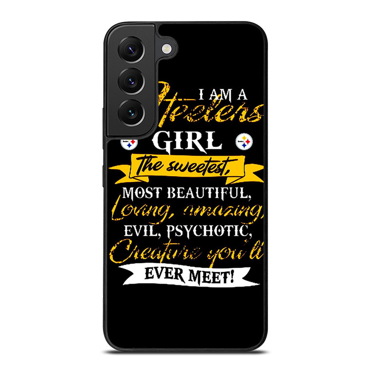 PITTSBURGH STEELERS GIRL FANS Samsung Galaxy S22 Plus Case Cover