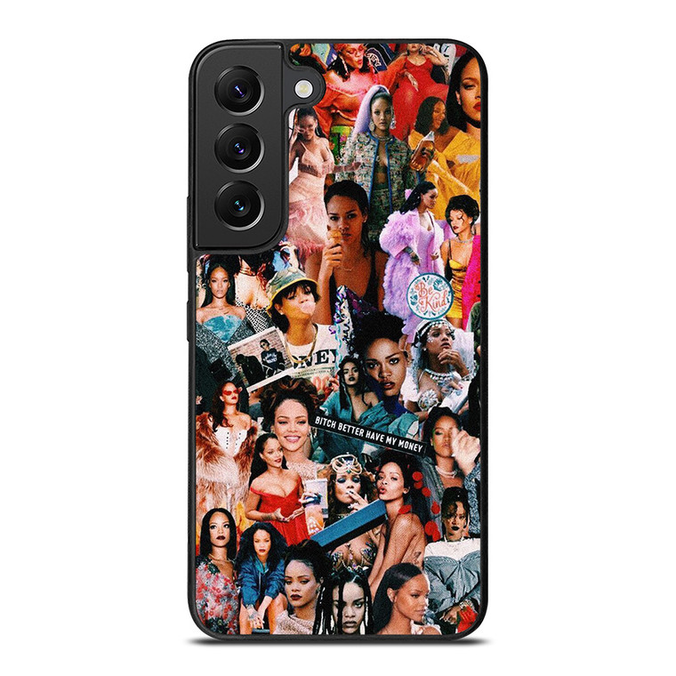 RIHANNA AESTHETIC COLLAGE Samsung Galaxy S22 Plus Case Cover RIHANNA AESTHETIC COLLAGE Samsung Galaxy S22 Plus Case Cover