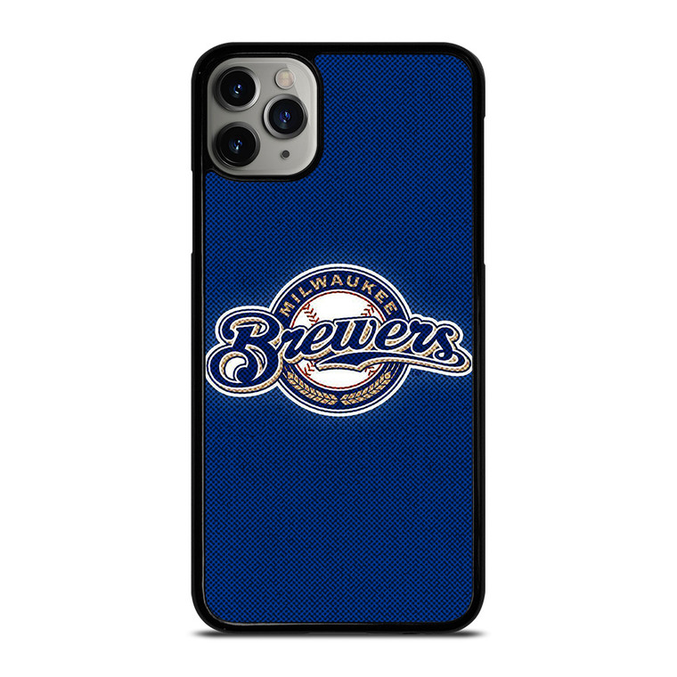 MILWAUKEE BREWERS MLB BASEBALL LOGO iPhone 11 Pro Max Case Cover