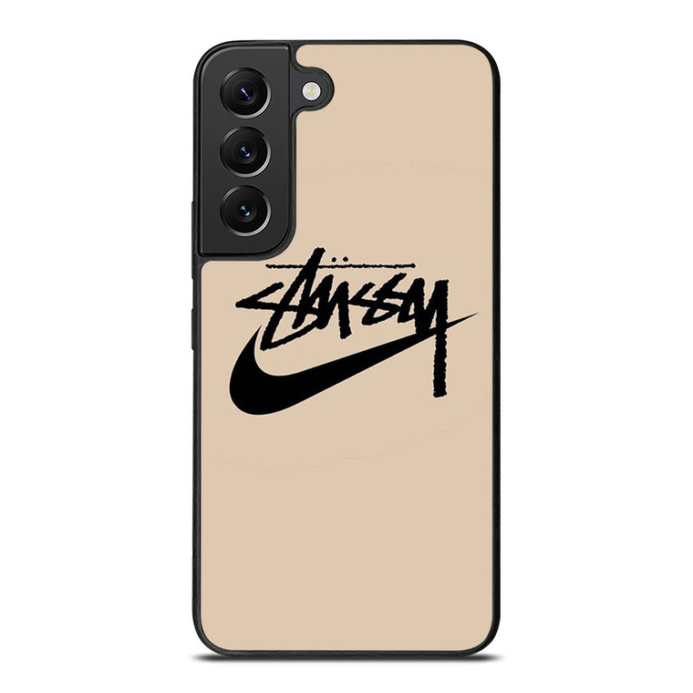 STUSSY NIKE BROWN Samsung Galaxy S22 Plus Case Cover
