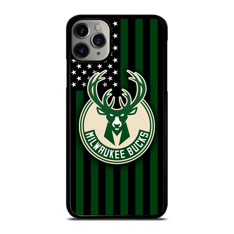 MILWAUKEE BUCKS NBA USA FLAG iPhone 11 Pro Max Case Cover MILWAUKEE BUCKS NBA USA FLAG iPhone 11 Pro Max Case Cover