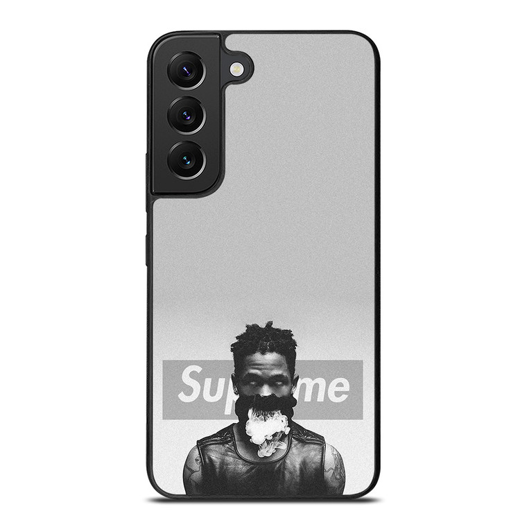TRAVIS SCOTT SUPREME BLACK WHITE Samsung Galaxy S22 Plus Case Cover