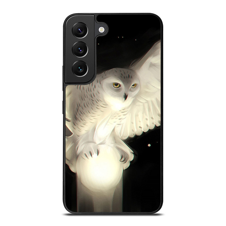 WHITE WOL CUTE Samsung Galaxy S22 Plus Case Cover