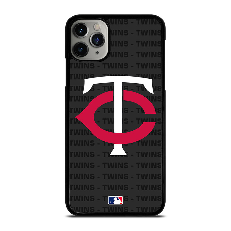 MINNESOTA TWINS BASEBALL BLACK iPhone 11 Pro Max Case Cover