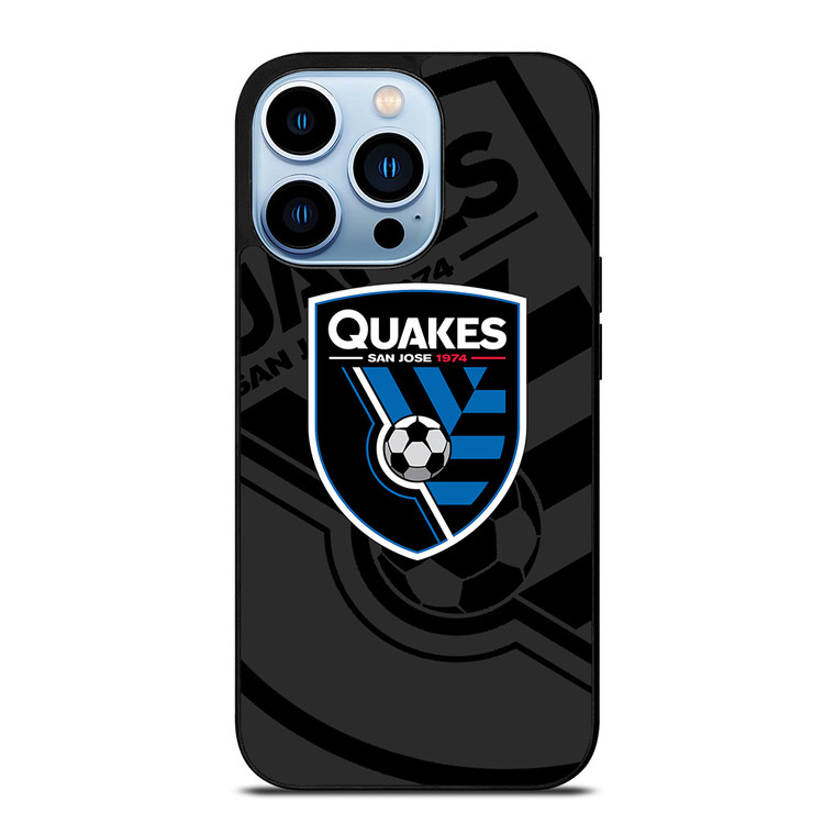 SAN JOSE EARTHQUAKES MLS BLACK iPhone 13 Pro Max Case Cover