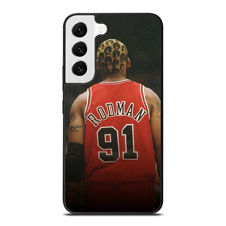 DENNIS RODMAN CHICAGO BULLS NBA 2 Samsung Galaxy S22 Case Cover