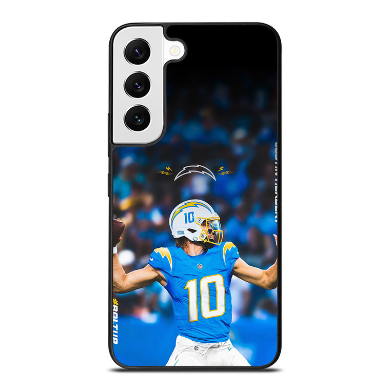 JUSTIN HERBERT LOS ANGELES CHARGERS 3 Samsung Galaxy S22 Case Cover