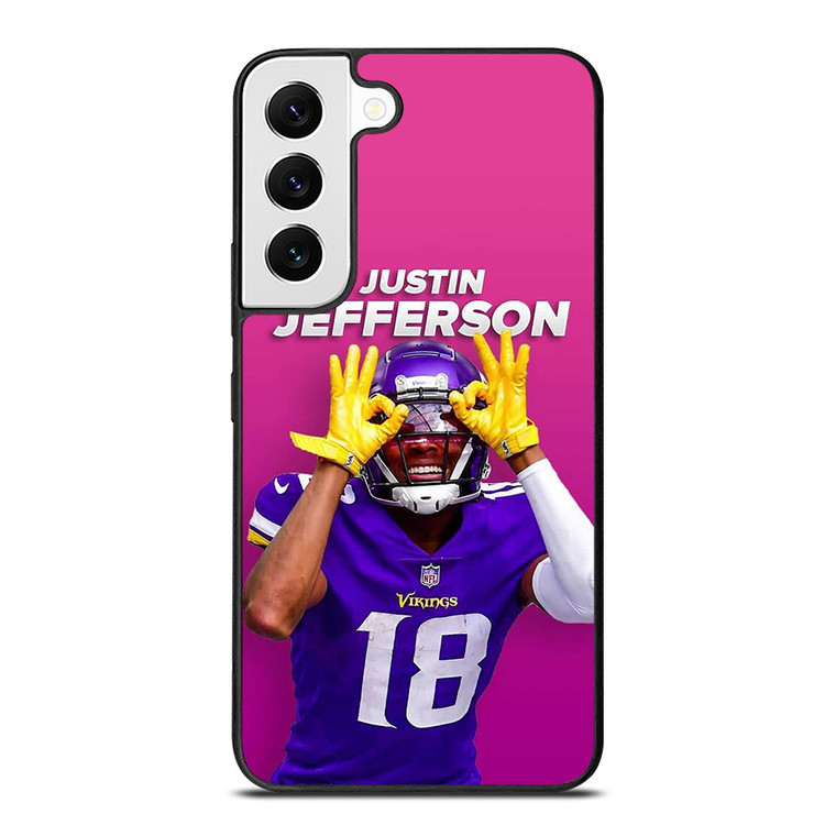 JUSTIN JEFFERSON MINNESOTA VIKINGS Samsung Galaxy S22 Case Cover