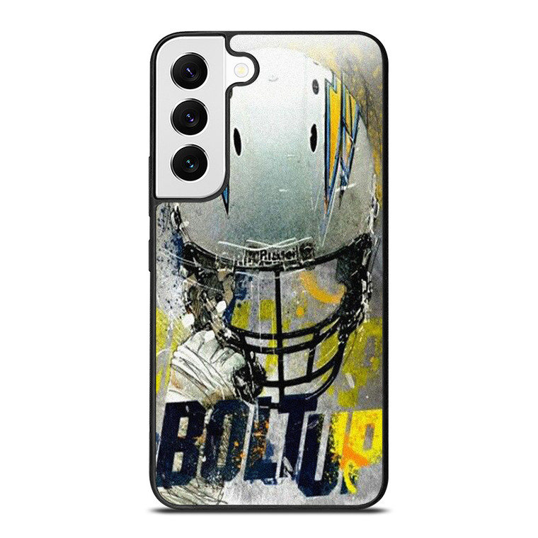 LOS ANGELES CHARGERS FOOTBALL BOLT UP Samsung Galaxy S22 Case Cover