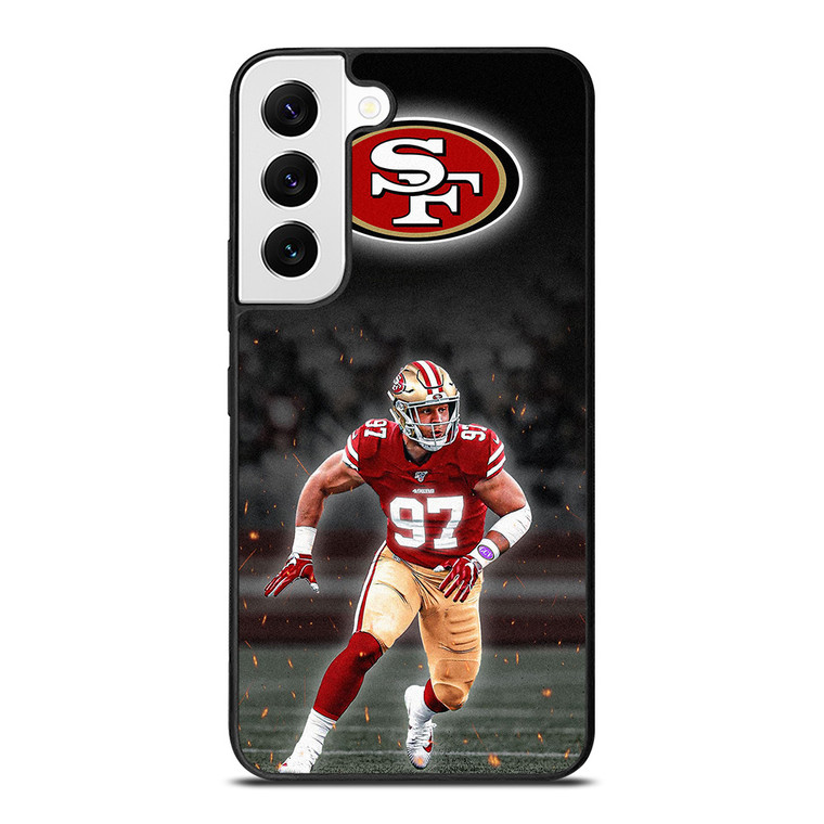 NICK BOSA SAN FRANCISCO 49ERS Samsung Galaxy S22 Case Cover