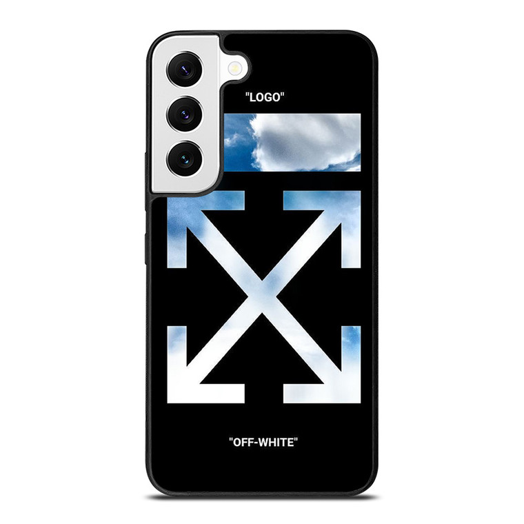 OFF WHITE SKY BLUE Samsung Galaxy S22 Case Cover