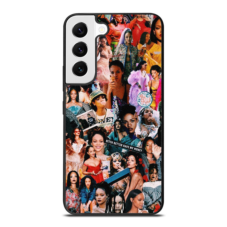 RIHANNA AESTHETIC COLLAGE Samsung Galaxy S22 Case Cover