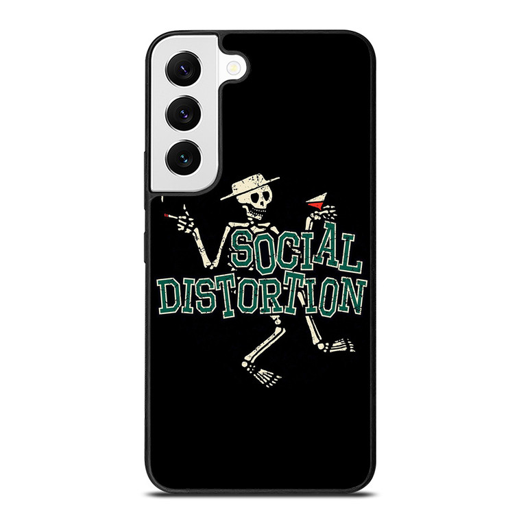 SOCIAL DISTORTION SKULL ART Samsung Galaxy S22 Case Cover