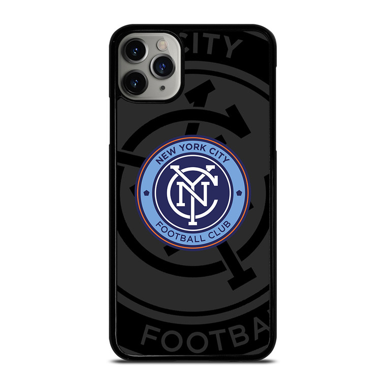 NEW YORK CITY FC MLS BLACK iPhone 11 Pro Max Case Cover