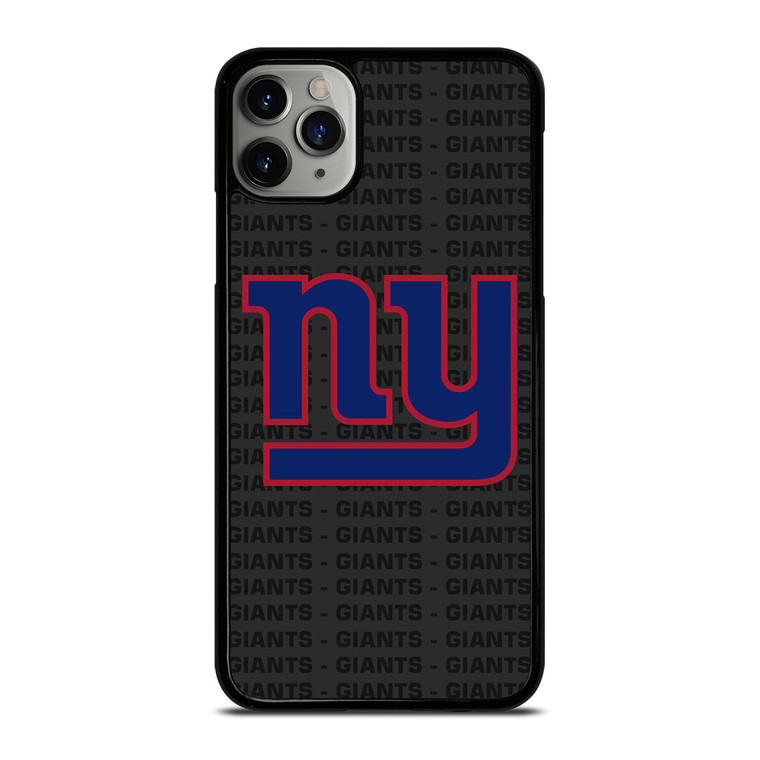 NEW YORK GIANTS FOOTBALL TEXT iPhone 11 Pro Max Case Cover