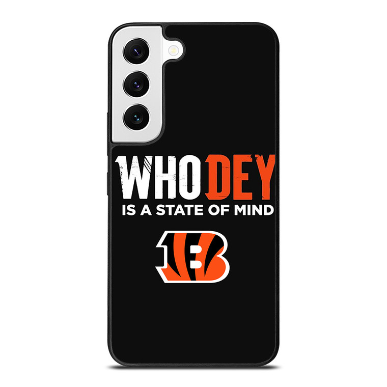 WHO DEY CINCINNATI BENGALS NFL Samsung Galaxy S22 Case Cover