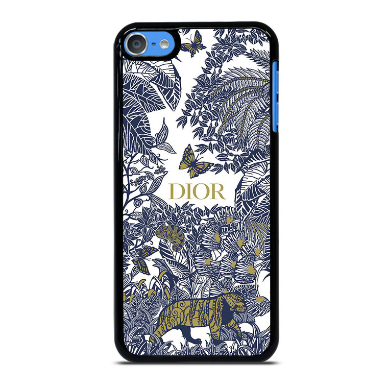 DIOR FLORAL BLUE iPod Touch 7 Case Cover