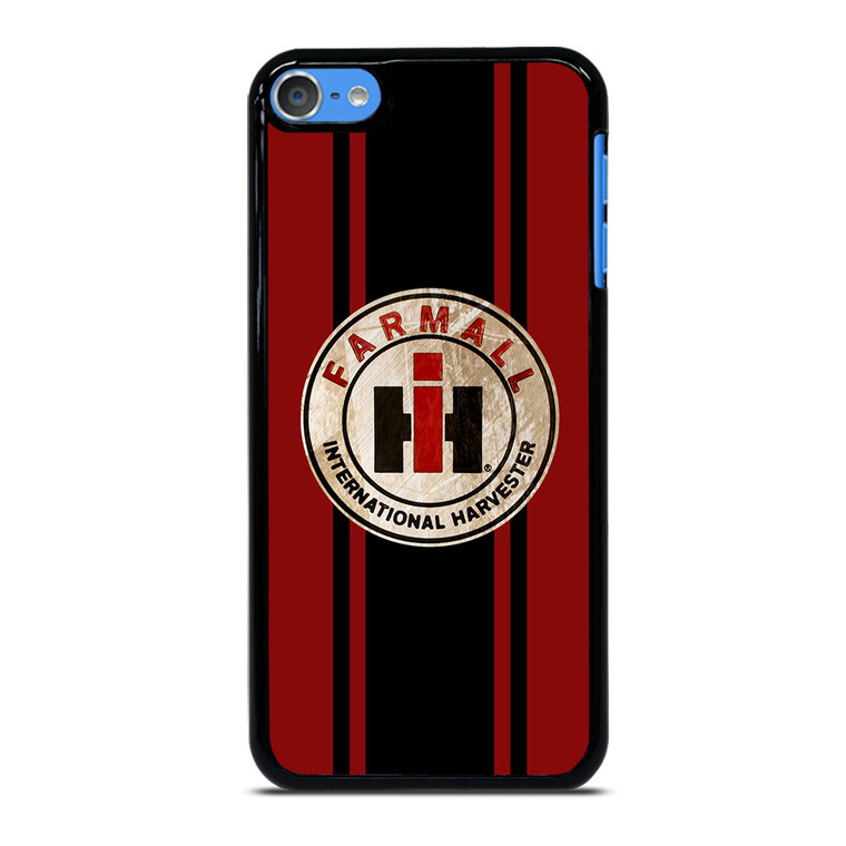 FARMALL INTERNATIONAL HARVESTER BADGE STRIPE iPod Touch 7 Case Cover