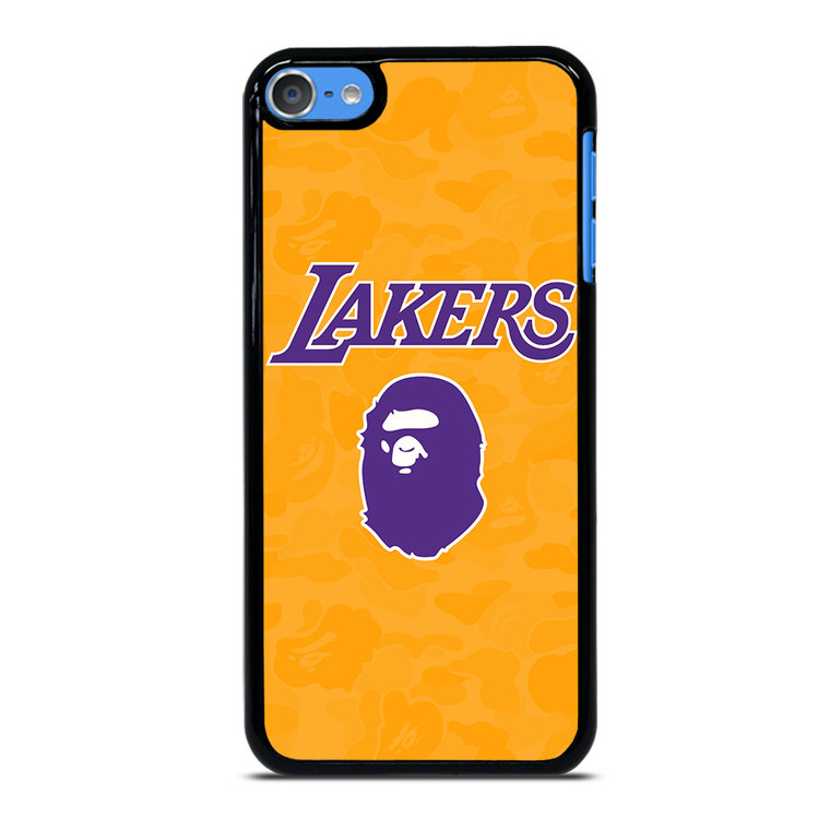 LOS ANGELES LAKERS X BAPE CAMO iPod Touch 7 Case Cover