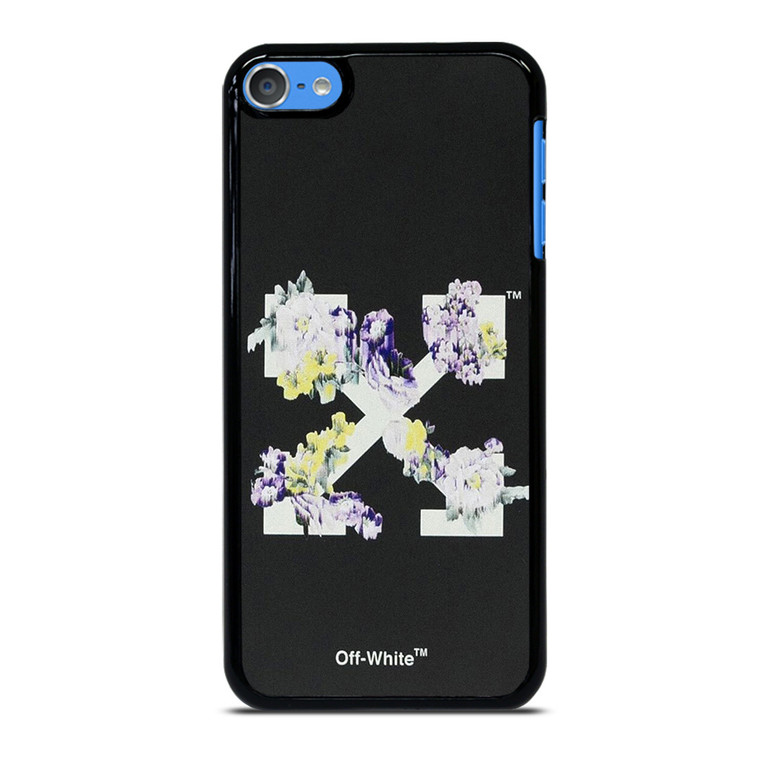 OFF WHITE FLORAL LOGO iPod Touch 7 Case Cover