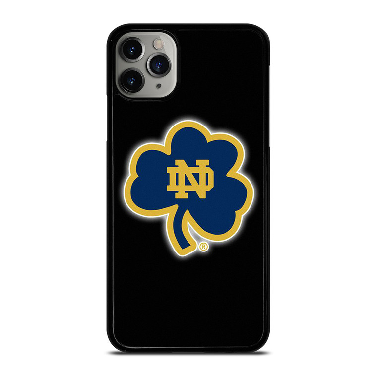 NOTRE DAME FOOTBALL LEAF CLOVER iPhone 11 Pro Max Case Cover