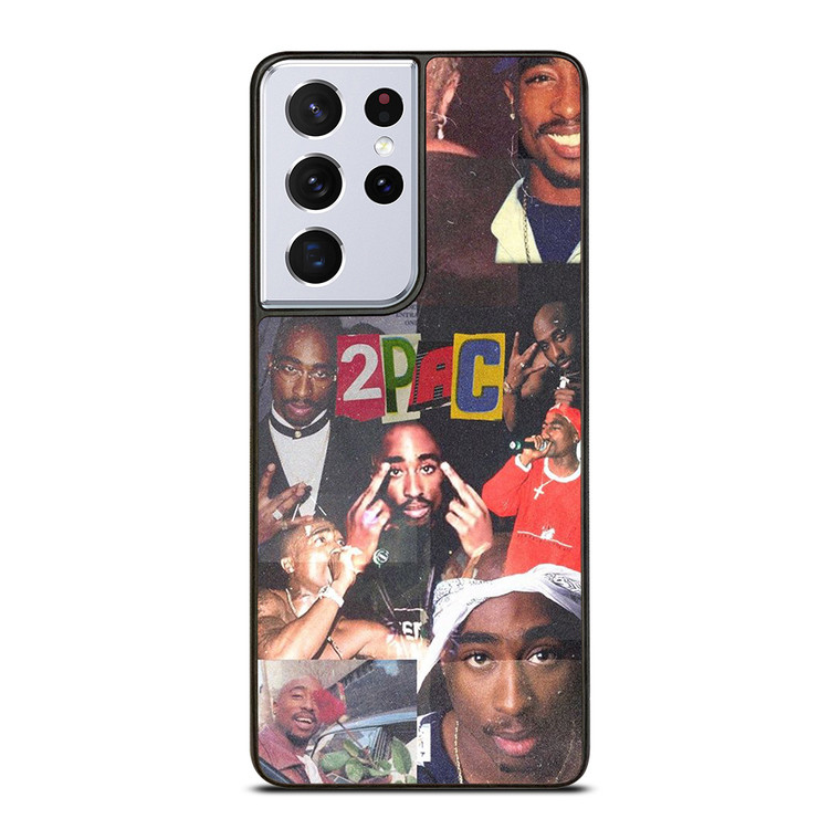 2PAC TUPAC SAKUR RAPPER COLLAGE Samsung Galaxy S21 Ultra Case Cover
