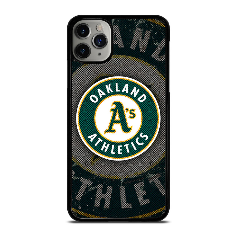 OAKLAND ATHLETICS MLB BASEBALL LOGO 2 iPhone 11 Pro Max Case Cover