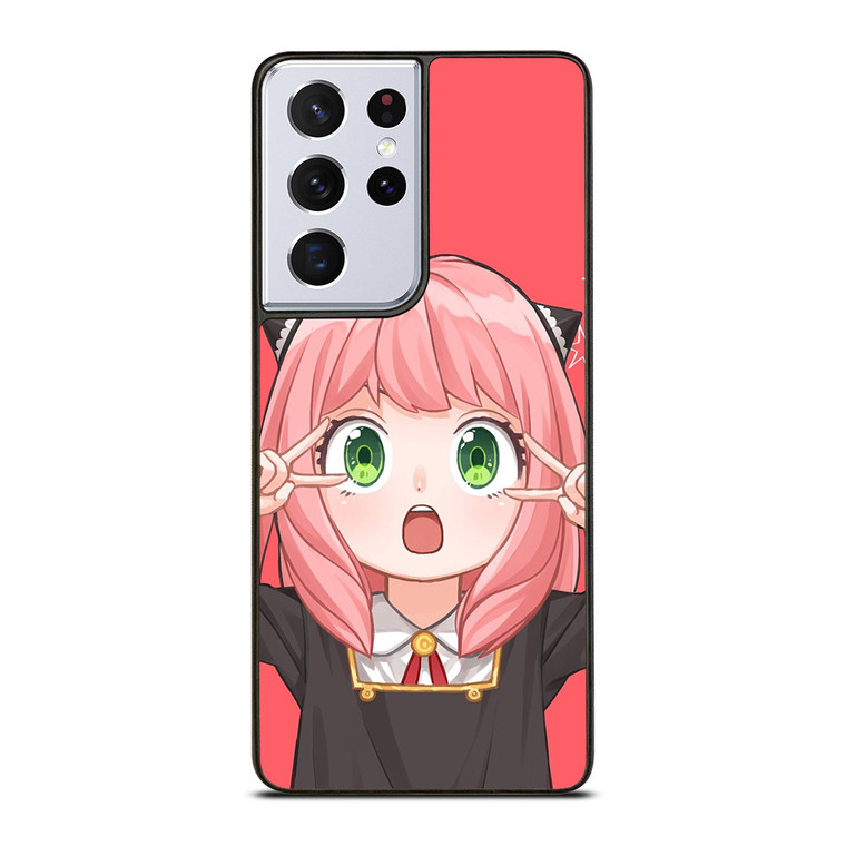 ANYA SPY X FAMILY PINK Samsung Galaxy S21 Ultra Case Cover