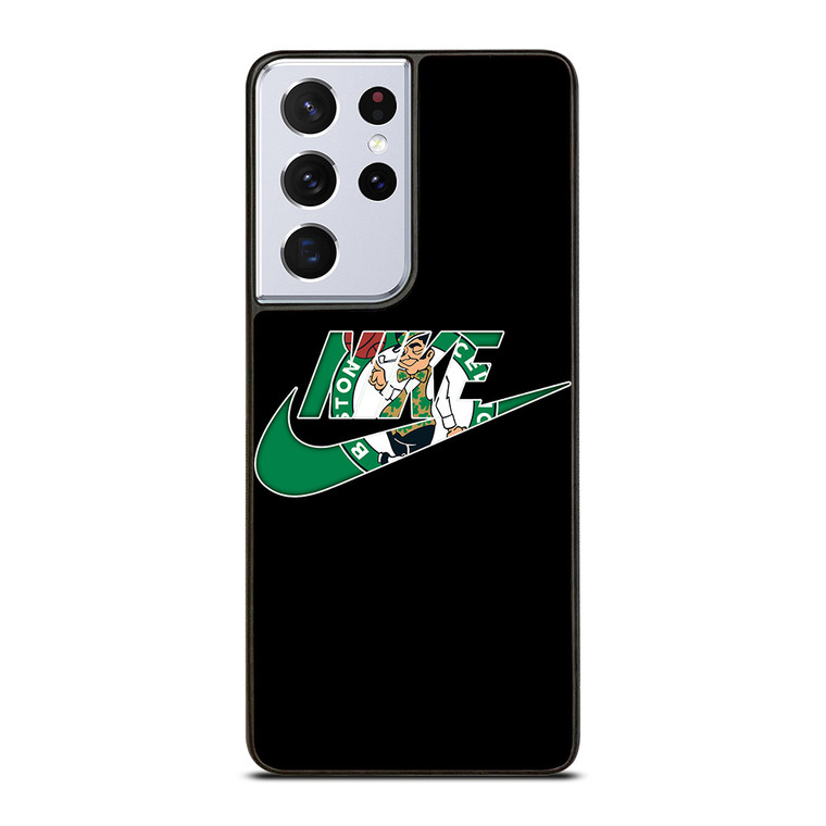 BOSTON CELTICS NIKE SWOOSH Samsung Galaxy S21 Ultra Case Cover