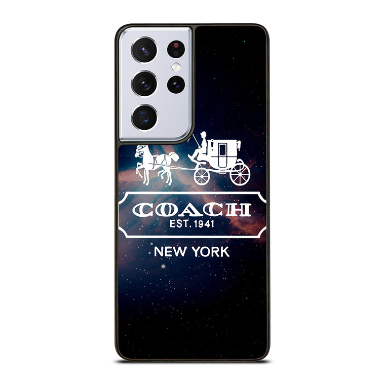 COACH NEW YORK NEBULA LOGO Samsung Galaxy S21 Ultra Case Cover COACH NEW YORK NEBULA LOGO Samsung Galaxy S21 Ultra Case Cover