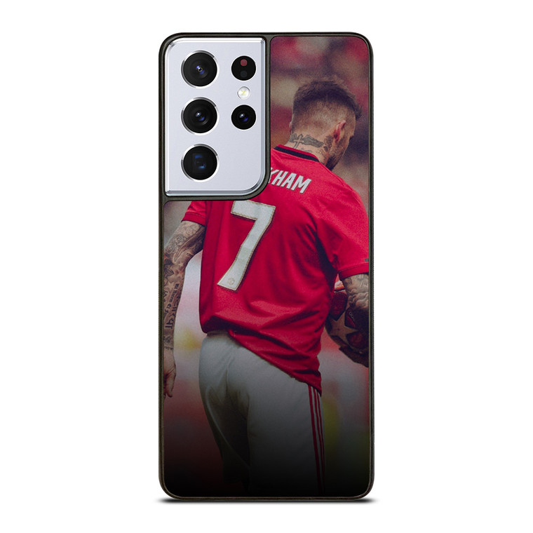 DAVID BECKHAM MANCHESTER UNITED Samsung Galaxy S21 Ultra Case Cover