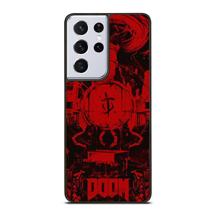 DOOM ETERNAL GAMES ART Samsung Galaxy S21 Ultra Case Cover