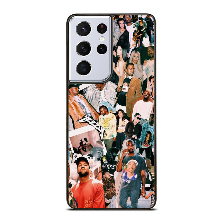 KANYE WEST RAPPER COLLAGE Samsung Galaxy S21 Ultra Case Cover