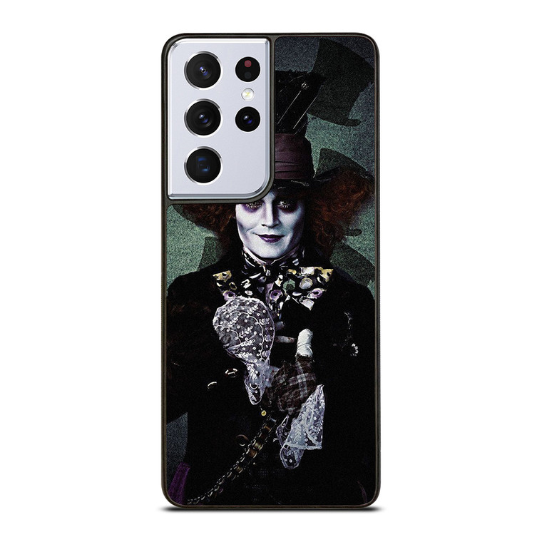 MAD HATTER ALICE IN WONDERLAND Samsung Galaxy S21 Ultra Case Cover