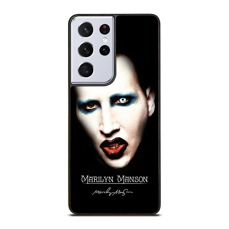 MARILYN MANSON SINGER SCARY Samsung Galaxy S21 Ultra Case Cover