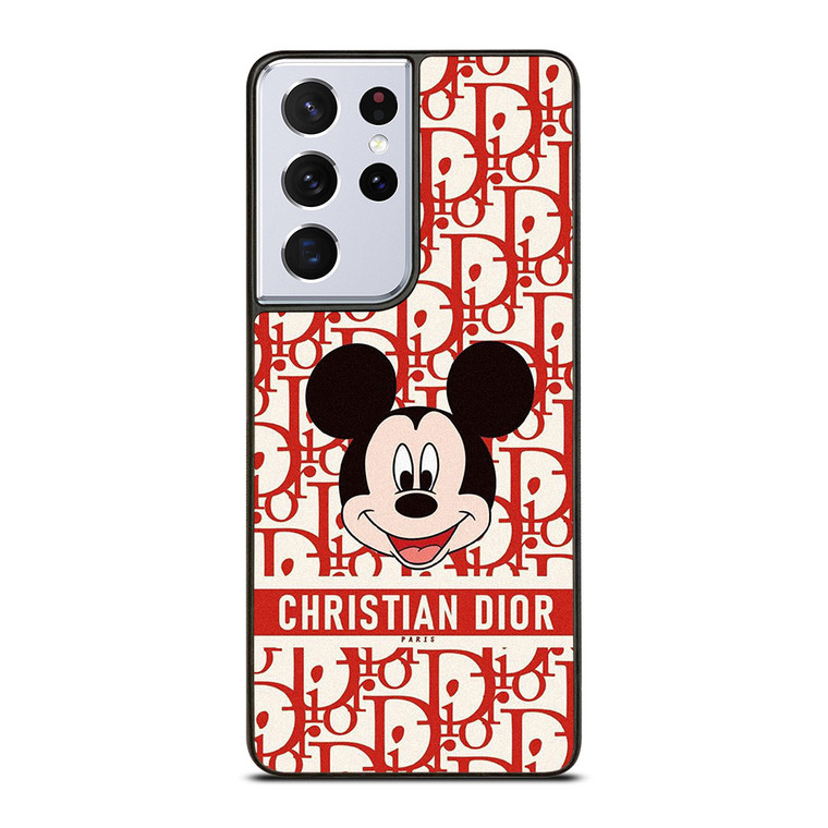 MICKEY MOUSE CHRISTIAN DIOR PARIS Samsung Galaxy S21 Ultra Case Cover