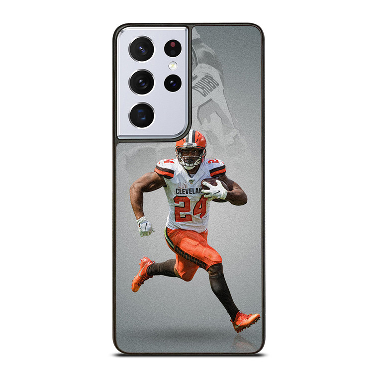 NICK CHUBB CLEVELAND BROWN NFL Samsung Galaxy S21 Ultra Case Cover