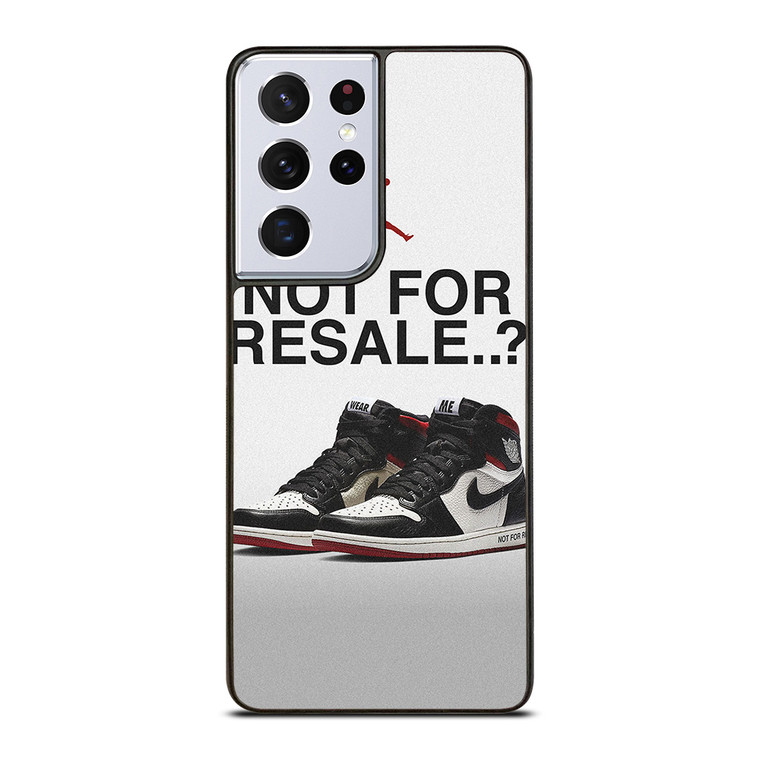NIKE AIR JORDAN RETRO NOT FOR RESALE Samsung Galaxy S21 Ultra Case Cover