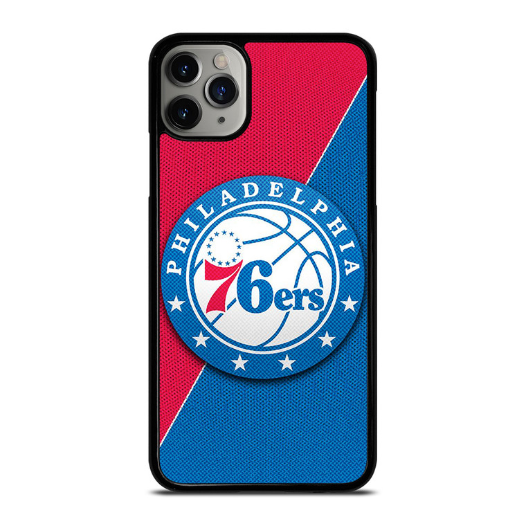 PHILADELPHIA 76ERS NBA BASKETBALL LOGO iPhone 11 Pro Max Case Cover