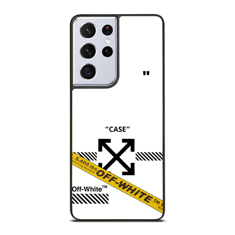 OFF WHITE CASE Samsung Galaxy S21 Ultra Case Cover