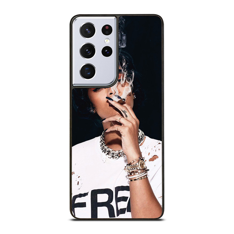 RIHANNA SMOKING Samsung Galaxy S21 Ultra Case Cover