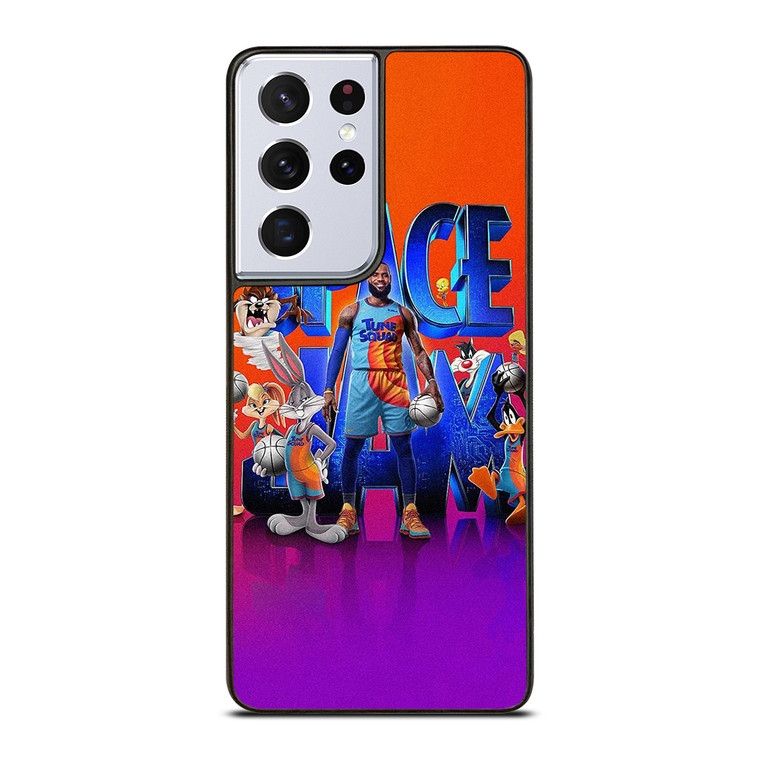 SPACE JAM LOONEY TUNES LEBRON JAMES Samsung Galaxy S21 Ultra Case Cover